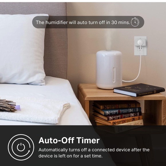 New! Kasa Matter Smart Plug w/ Energy Monitoring, 2-Pack - Picture 9 of 13